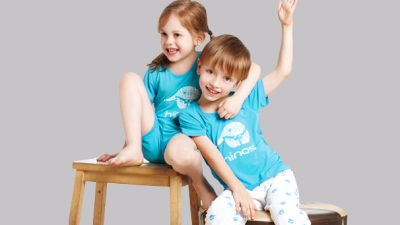 小蓝象儿童排汗睡衣