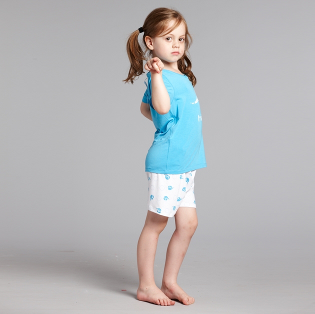 小蓝象小童短袖短裤睡衣