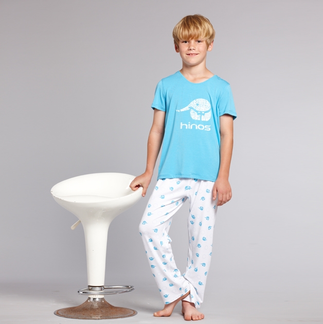 小蓝象大童短袖排汗睡衣