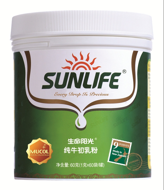 生命阳光·纯牛初乳粉