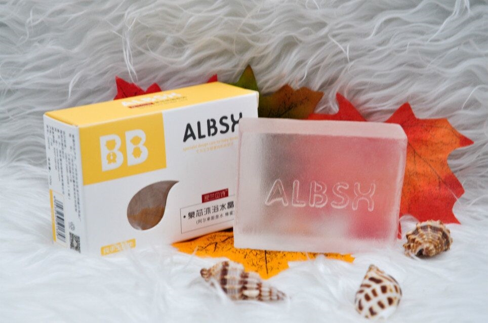 爱兰贝诗泉芯沐浴水晶皂