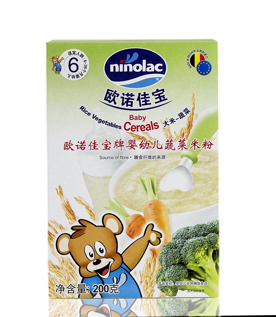 欧诺佳宝幼儿蔬菜米粉