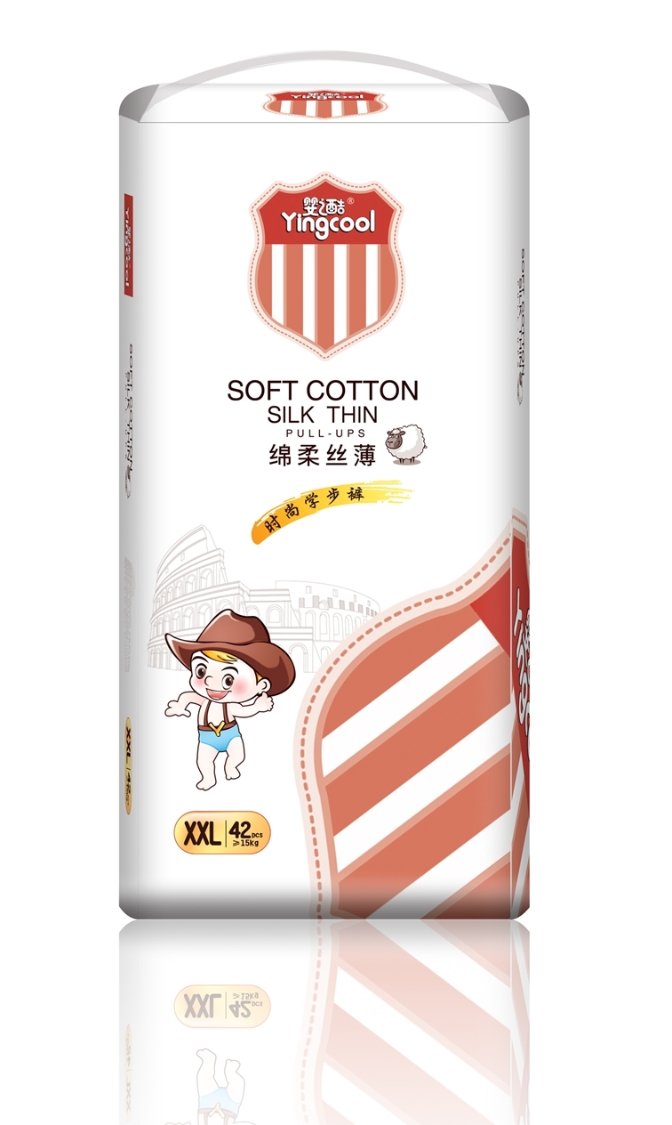 婴之酷绵柔丝薄学步裤XXL码