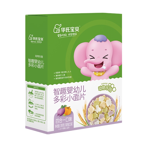 华氏宝贝婴幼儿多彩小面片（四合一口味）