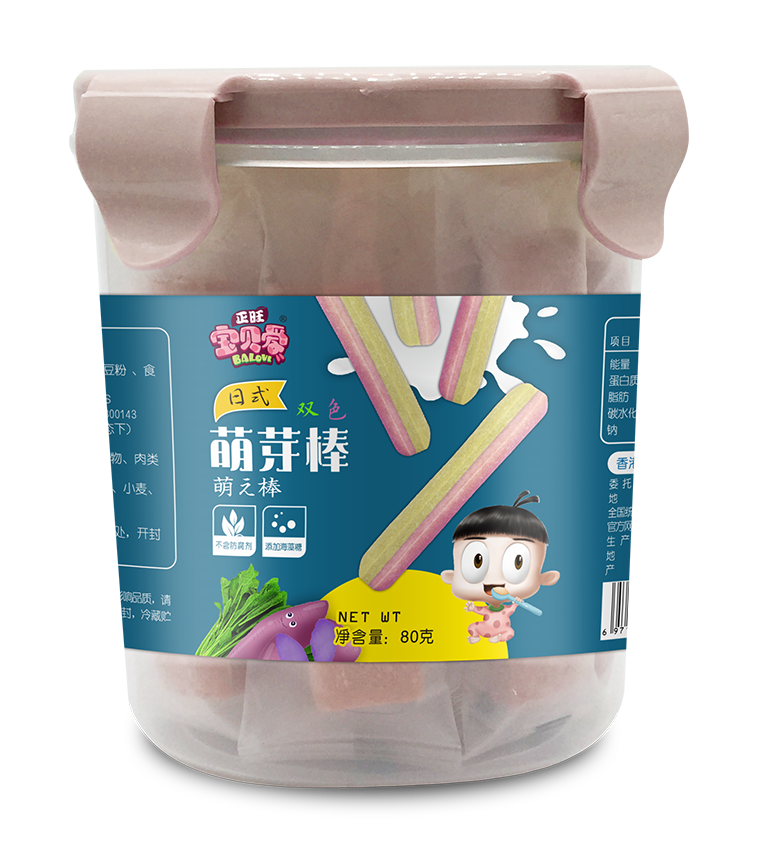 宝贝爱双色磨牙棒饼干