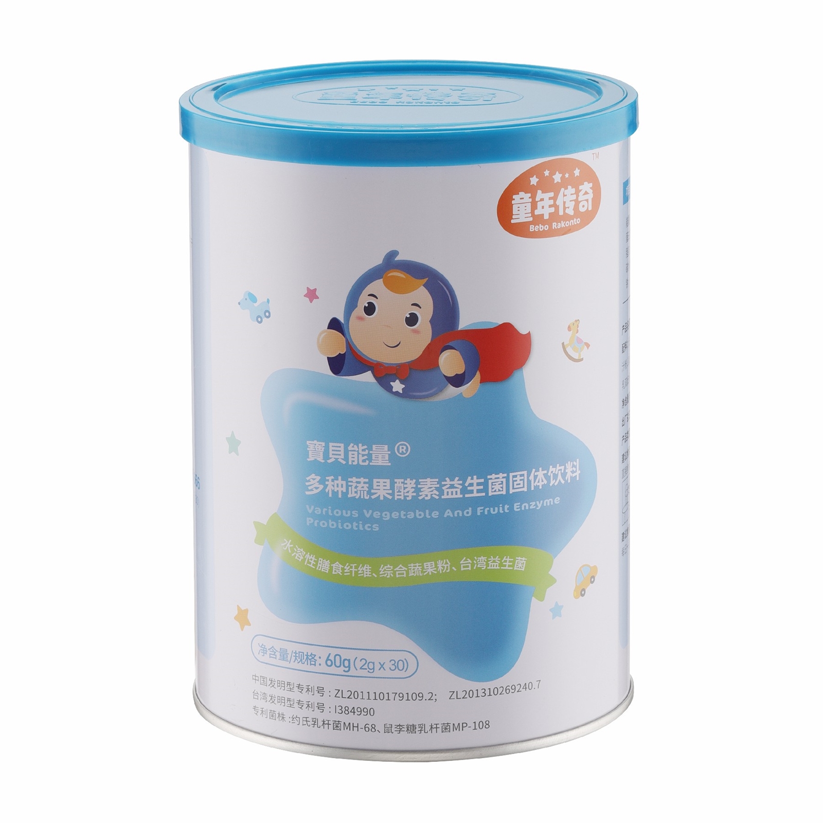 童年传奇多种蔬果酵素益生菌固体饮料