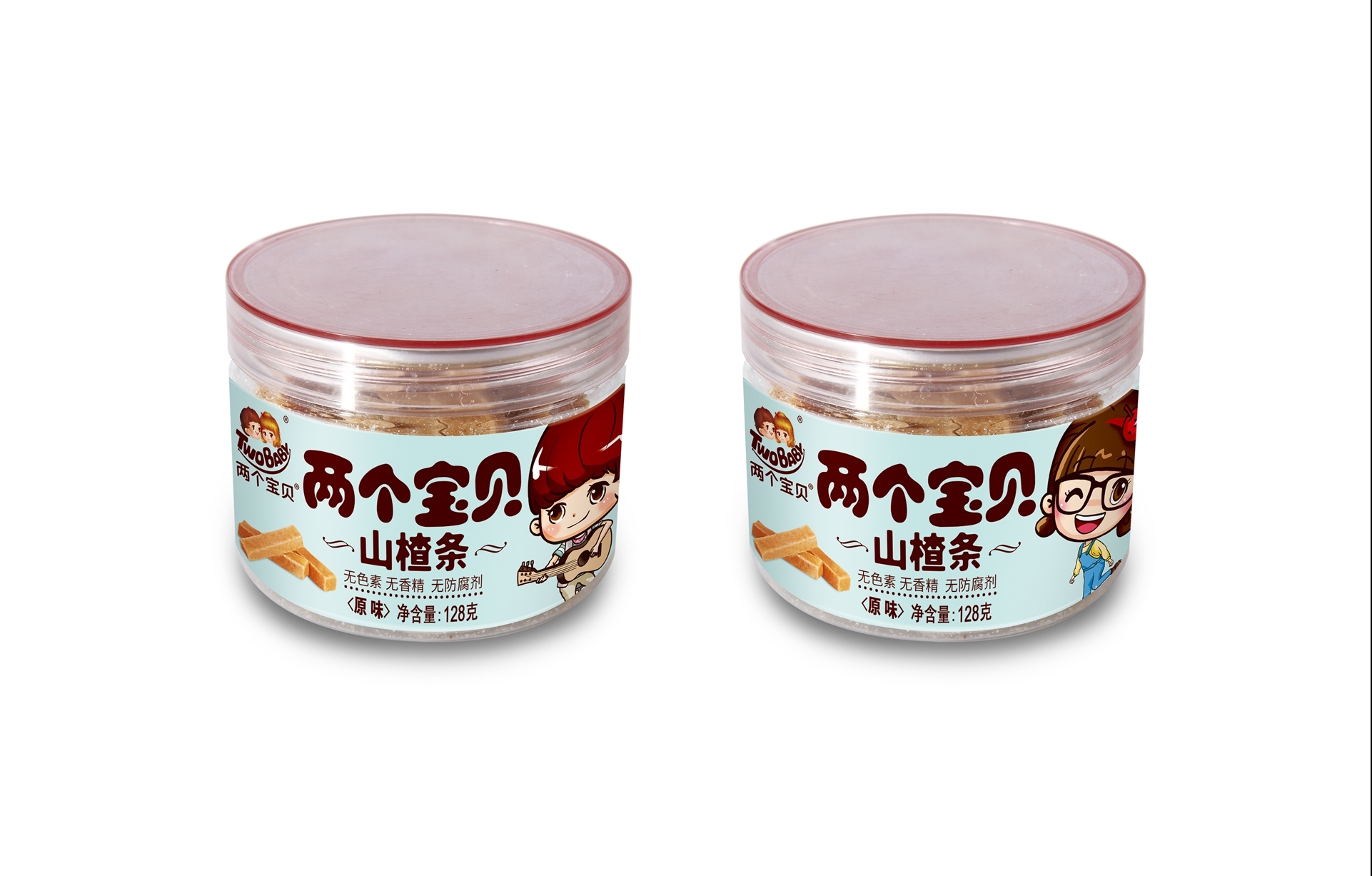 两个宝贝山楂条（原味）