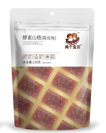 两个宝贝138克袋装酵素山楂（陈皮味）
