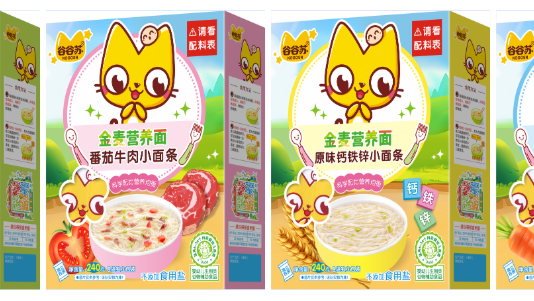 谷谷苏金麦营养小面条系列