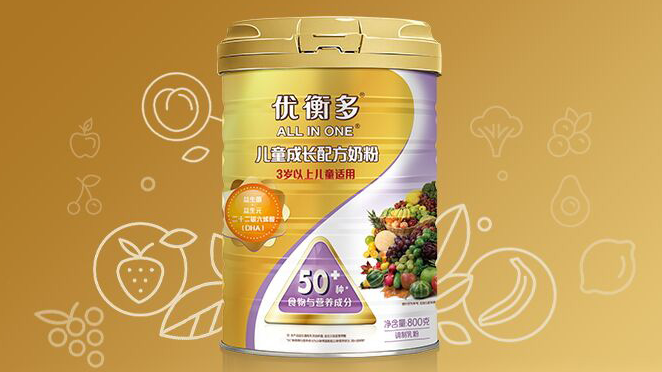 多美滋-优衡多儿童成长配方奶粉系列