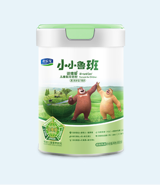 君乐宝小小鲁班诠维爱儿童配方奶粉