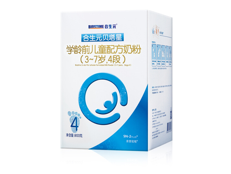 合生元贝塔星 学龄前儿童配方奶粉