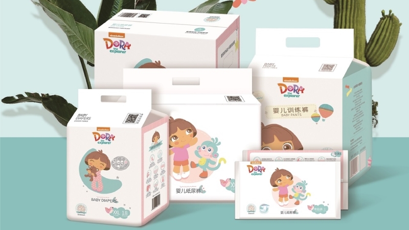 爱探险的朵拉纸尿裤系列