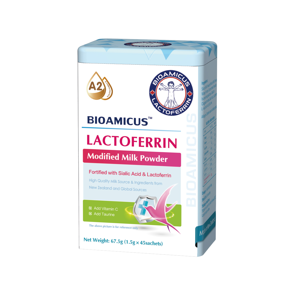 百适滴燕窝酸乳铁蛋白