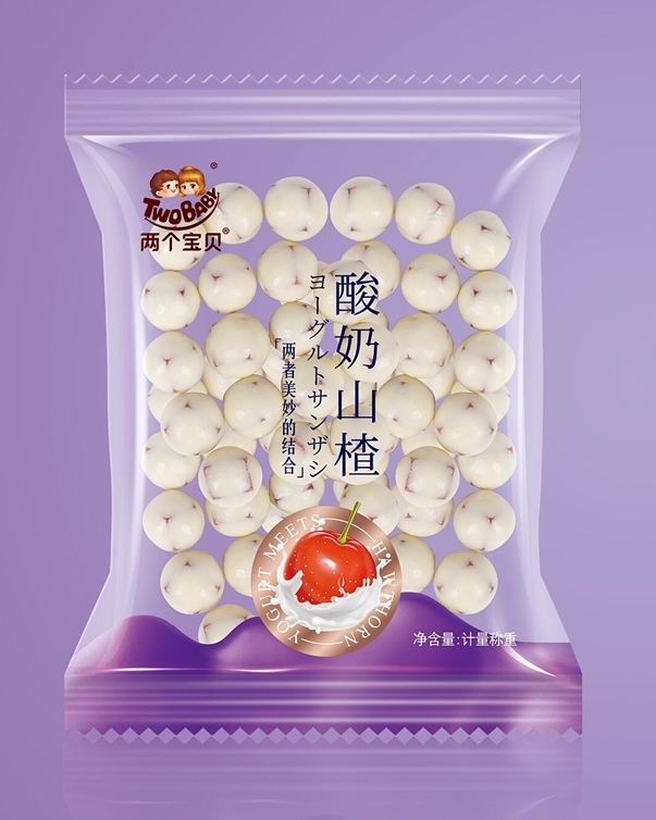 两个宝贝酸奶山楂袋装（散装称重）