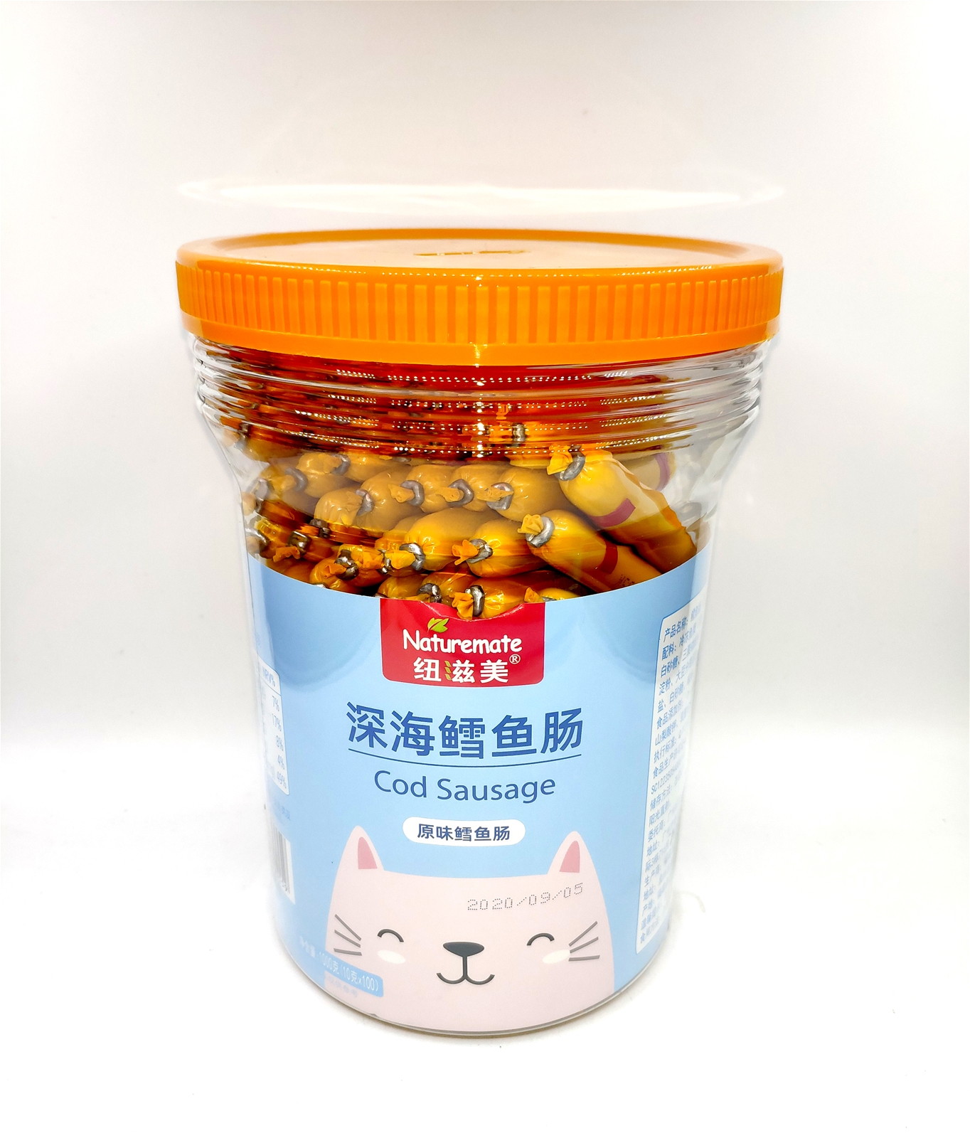 纽滋美大罐深海鳕鱼肠（原味）