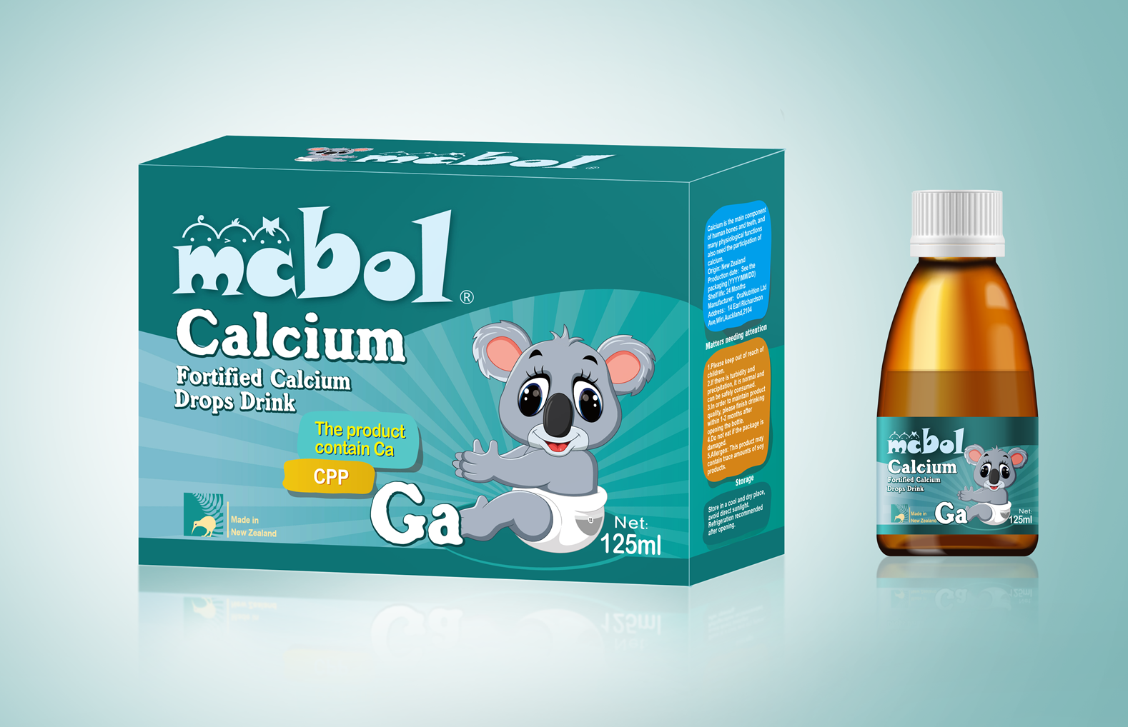 曼仕宝强化钙滴液