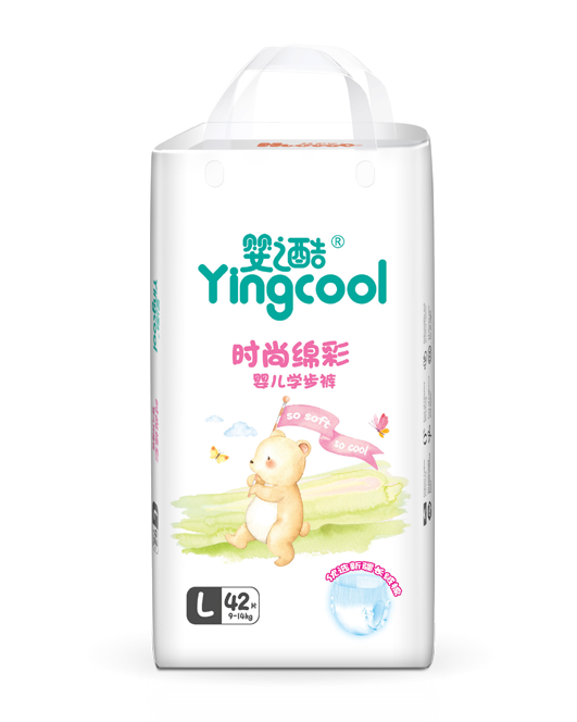 时尚绵彩婴儿拉拉裤L码