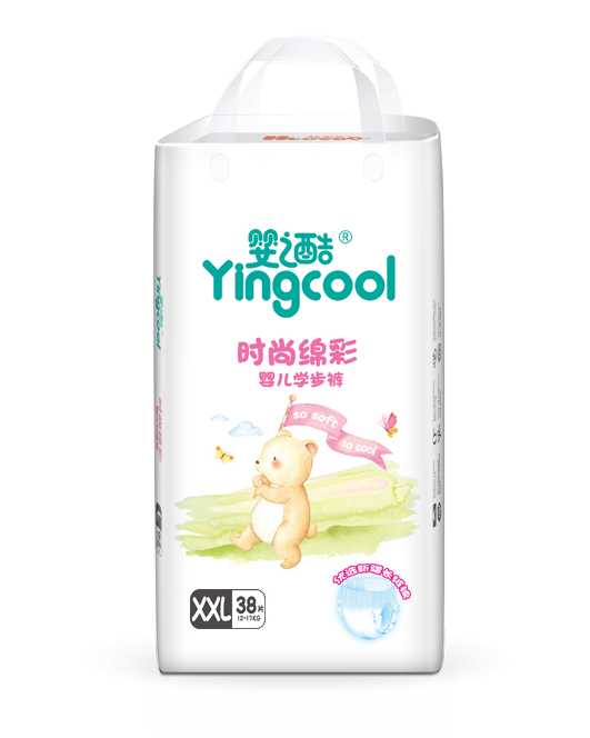 时尚绵彩婴儿拉拉裤XXL码