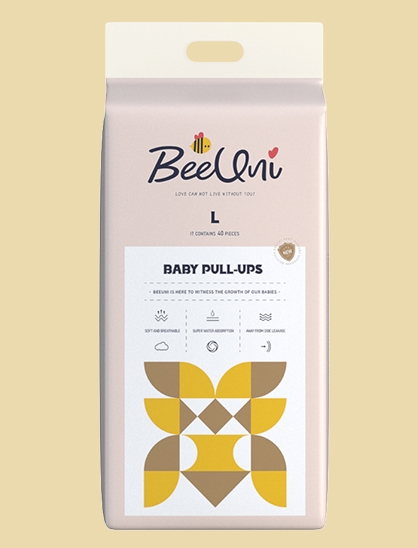 BeeUni（必优妮）婴儿拉拉裤裤L