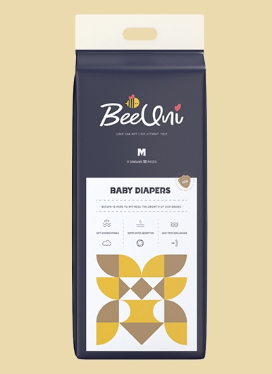 BeeUni（必优妮）婴儿纸尿裤M