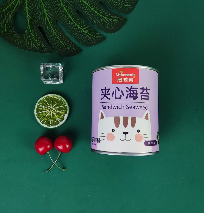 纽滋美夹心海苔炒米口味