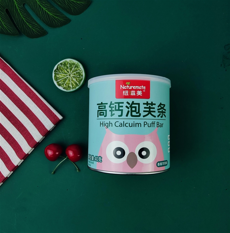 纽滋美高钙泡芙条香蕉苹果味