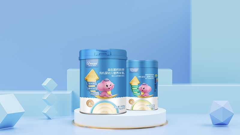 华氏宝贝4+2有机婴幼儿营养米乳系列