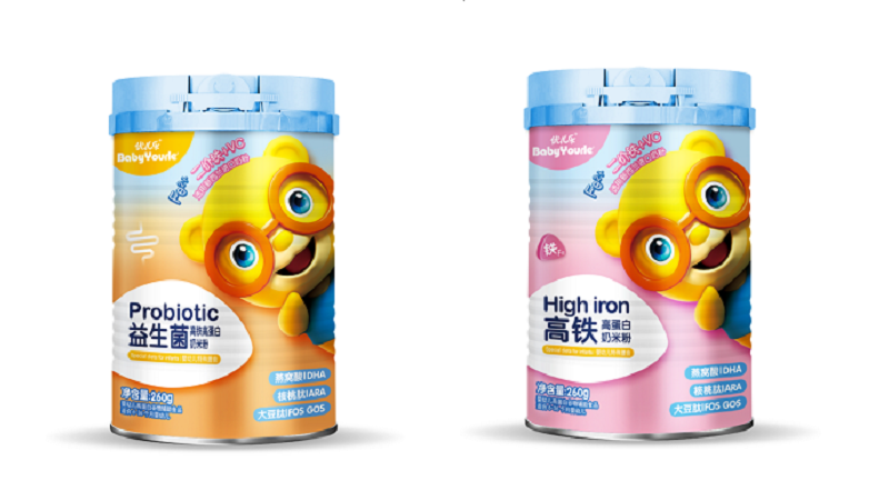 优儿乐高蛋白奶米粉系列