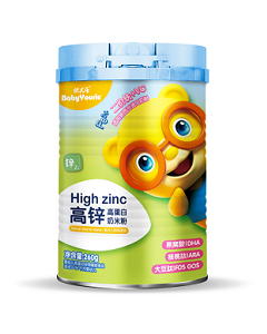 优儿乐高锌高蛋白奶米粉