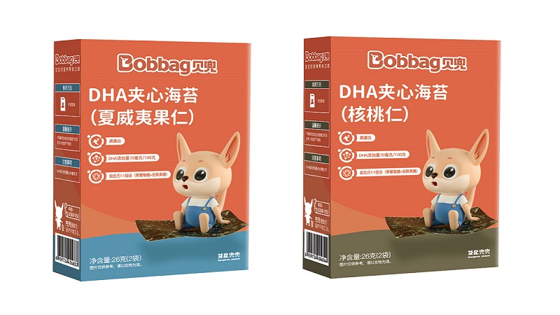 贝兜DHA夹心海苔系列
