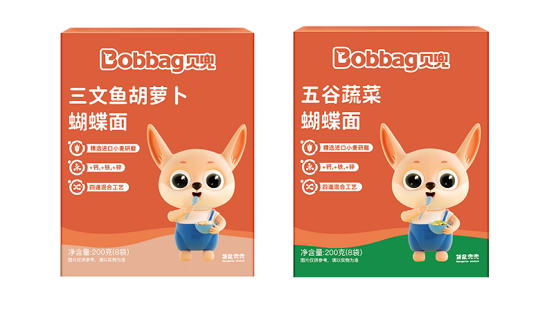 贝兜美味蝴蝶面系列