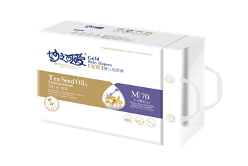 妙之可爱金装专利婴儿纸尿裤（M码）