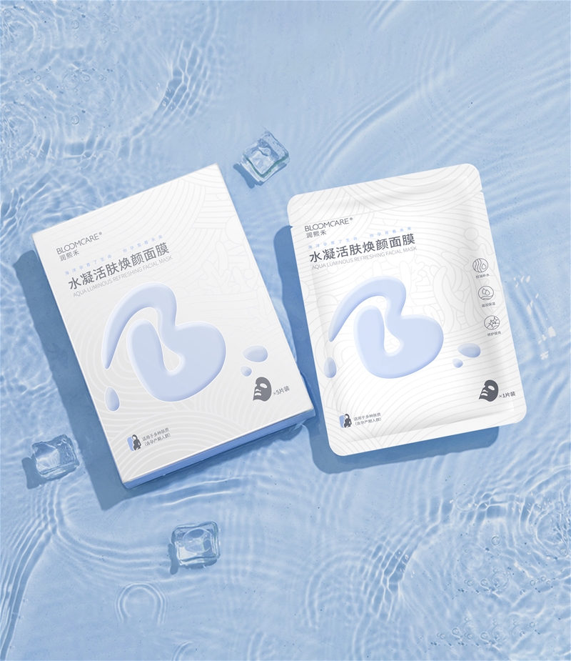 润熙禾水凝活肤焕颜面膜