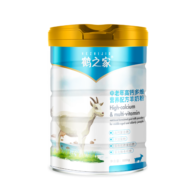 鹤之家中老年高钙多维营养配方羊奶粉