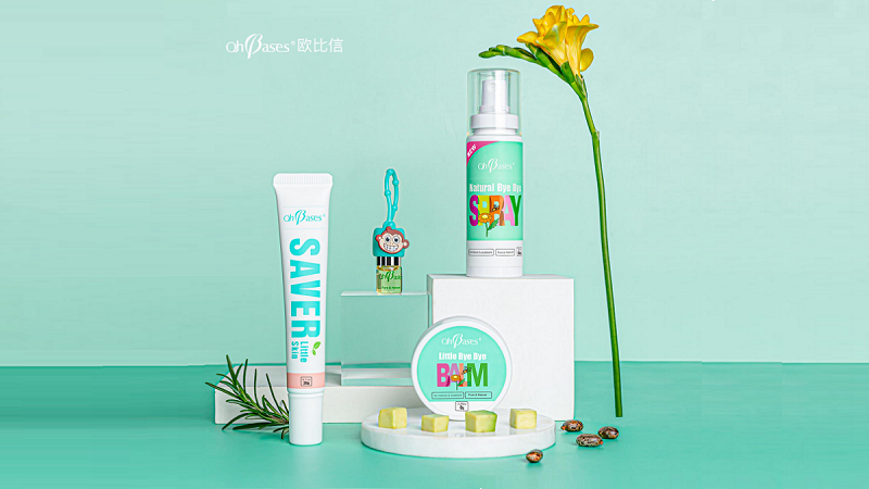 欧比信婴童防叮止痒系列
