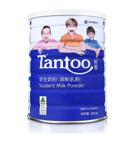 坦图学生奶粉