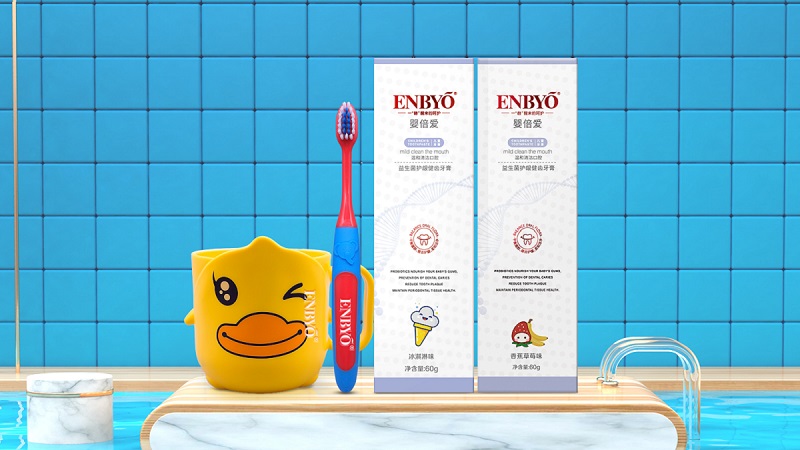 婴倍爱益生菌儿童牙膏