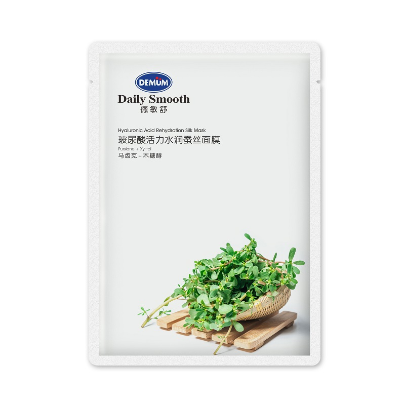 德敏舒玻尿酸活力水润蚕丝面膜