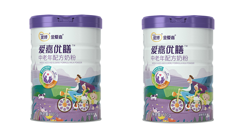 优博金爱嘉中老年奶粉系列