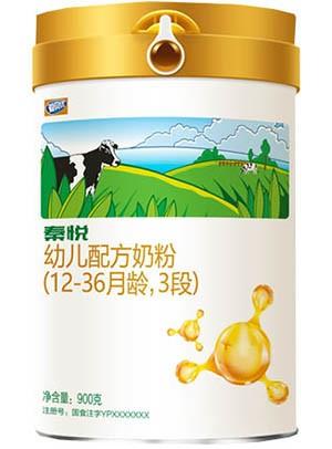 爱贝优秦悦幼儿配方奶粉3段