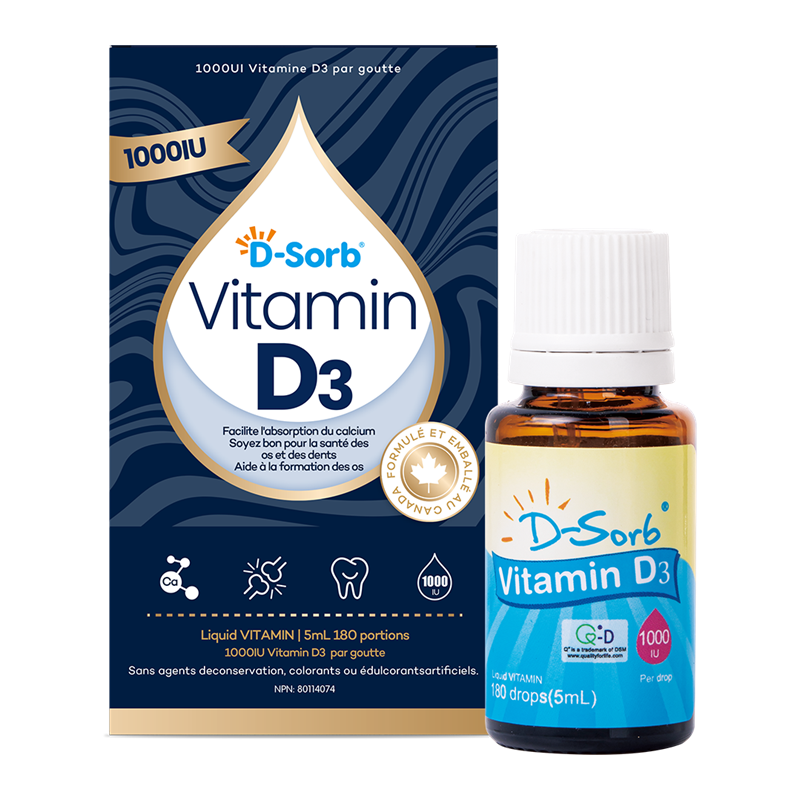 滴适宝维生素D3（1000IU青春成人版）