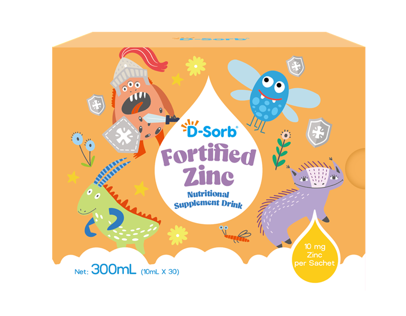 滴适宝滴欣可强化锌复合液