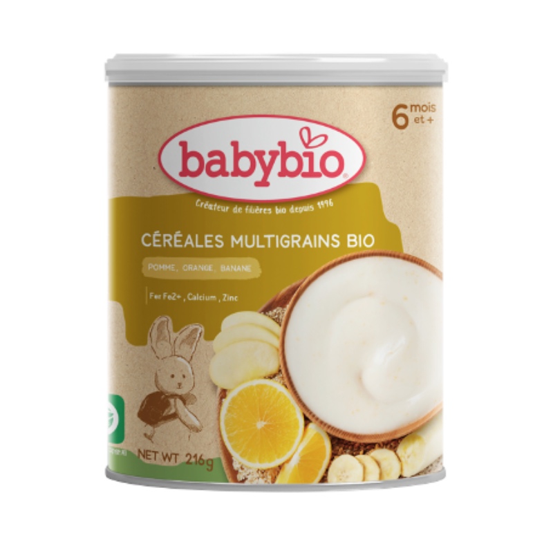 伴宝乐有机婴幼儿混合水果藜麦多谷米粉