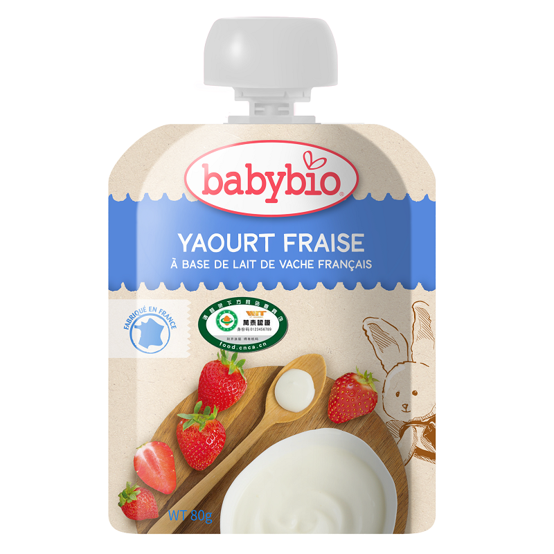 伴宝乐有机酸奶（草莓味）