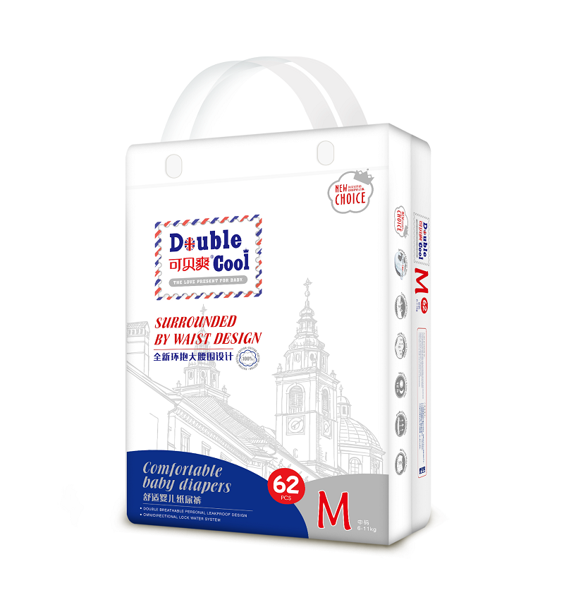 可贝爽纸尿裤大包M