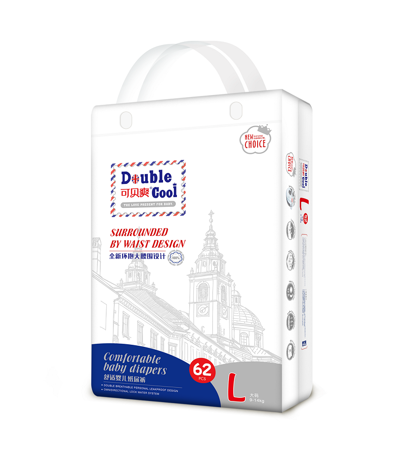 可贝爽纸尿裤大包L