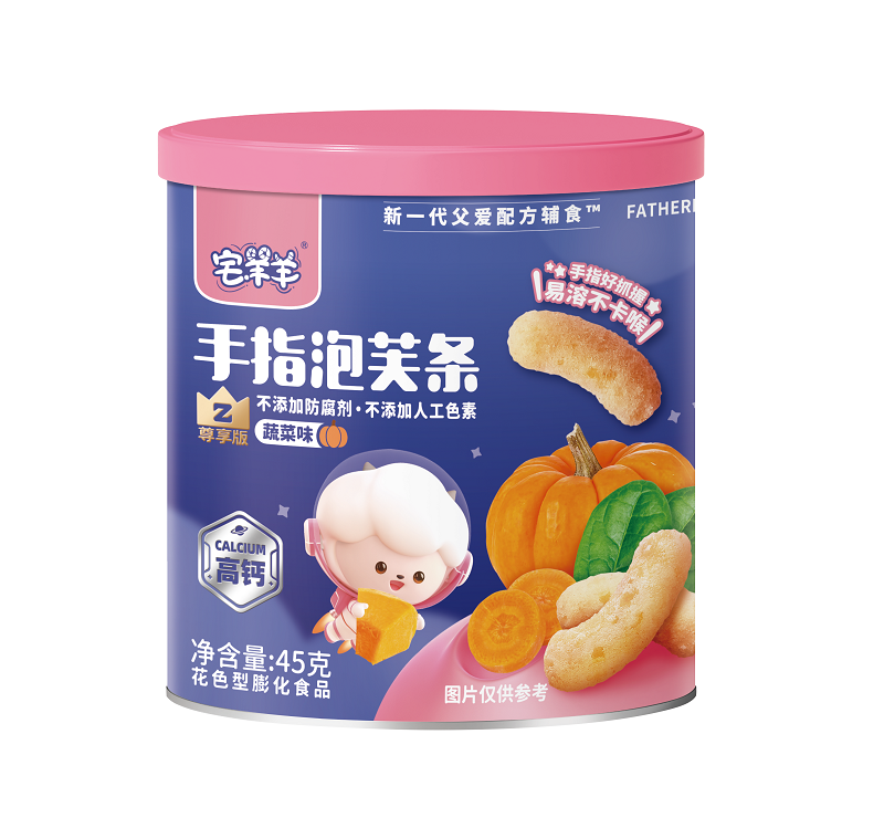 宅羊羊手指泡芙条（蔬菜味）