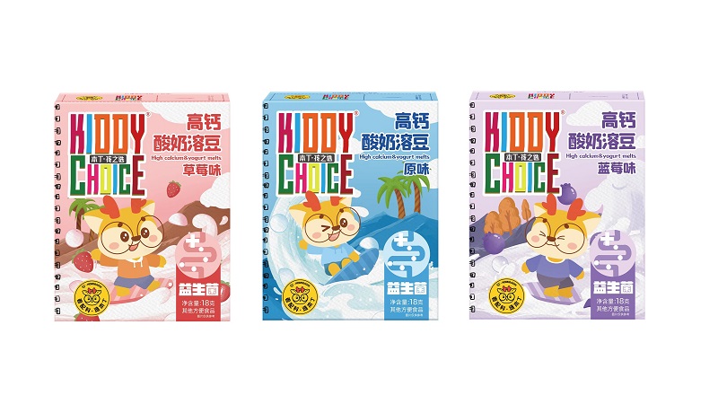 本丁孩之选高钙酸奶溶豆系列