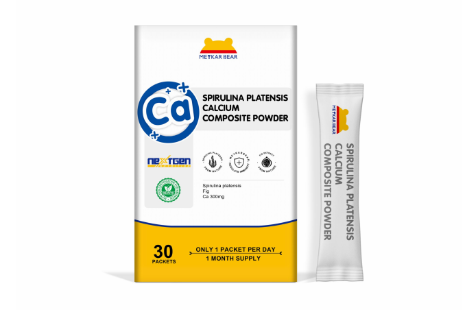 美卡熊钝顶螺旋藻钙复合固体饮料